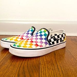 Slip on Rainbow Vans